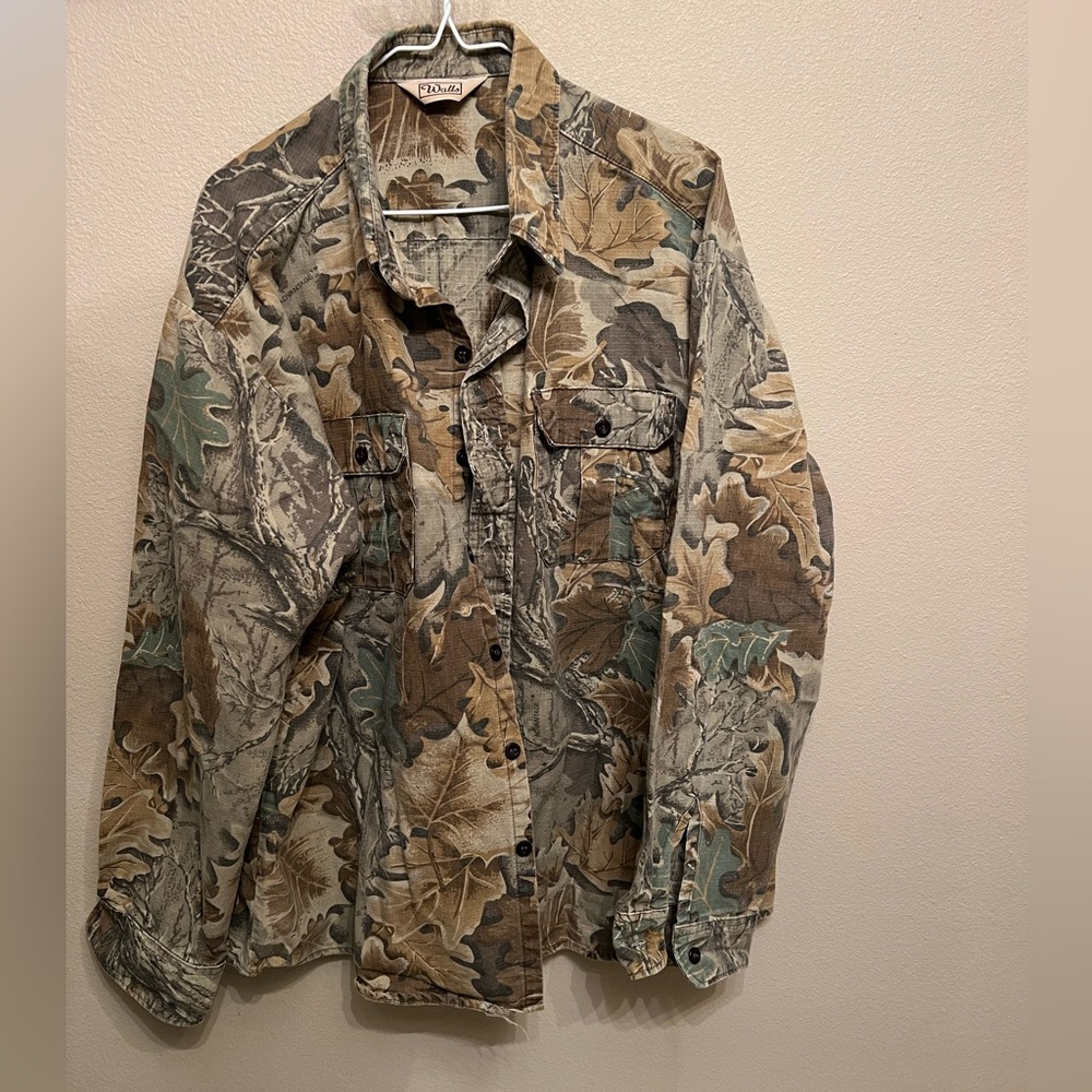 Walls Woodland Camouflage Shirt Jacket